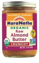 Maranatha Organic Roasted Crunchy Almond Butter, 12 Ounce -- 6 per case.