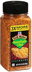 Mccormick Grill Mates Roasted Garlic and Herb Seasoning, 9.25 Ounce -- 6 per case