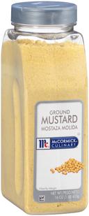 McCormick Culinary Ground Mustard, 1 lb. -- 6 per case