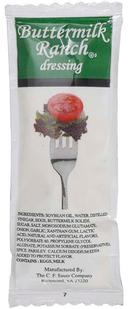 Sauer's Buttermilk Ranch Dressing, 12 Gram Poly Pouch -- 200 per case