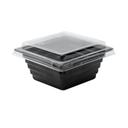 Par Pak Plastic Clear Universal Flat Lid for 4 Ounce Offer vs Serve Trays -- 2500 per case.