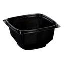 Wna Par Pak 16 Ounce Capacity Small Square Black Pet Bowl, 500 count