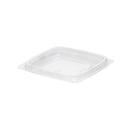 WNA Par Pack PETE Thermoform Clear Dome Lid for Small Square Bowl -- 500 per case.