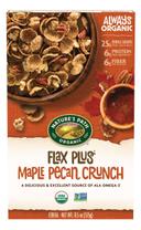 Natures Path Flax Plus Maple Pecan Crunch Cereal, 11.5 Ounce -- 12 per case.