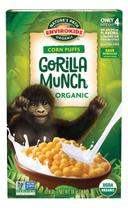 Natures Path Gorilla Thousand Cheese Munch Cereal, 10 Ounce -- 12 per case.