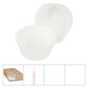 Lapaco White Baking Cup, 3 x 1 1/4 x 7/8 inch, 1000 count per pack -- 10 per case.