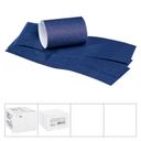 Lapaco Navy Blue Napkin Band, 1.5 x 4.25 inch, 2000 count per pack -- 10 per case.