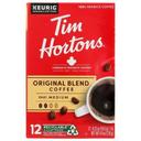 Tim Hortons Original Blend Medium Roast Single-Serve K-Cup Coffee Pods, 4.44 Ounce -- 6 per case