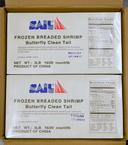 Sail 16 to 20 Count Breaded Butterfly Peeled and Deveined Shrimp, 3 Pound -- 4 per case