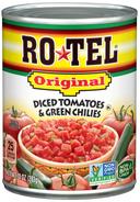 Ro Tel Diced Tomatoes and Green Chilies , 10 Ounce Can -- 12 per case