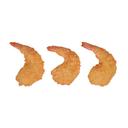 King and Prince Mrs.Fridays Breaded Round Shrimp - 21/25, 2.5 Pound -- 6 per case.