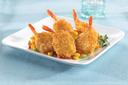 King and Prince Mrs.Fridays Breaded Fantail Shrimp - U/12, 2.5 Pound -- 6 per case.