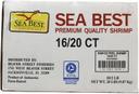 Frozen Seafood 16/20 Count Easy Peel Raw Shrimp, 2 Pound -- 10 per case.