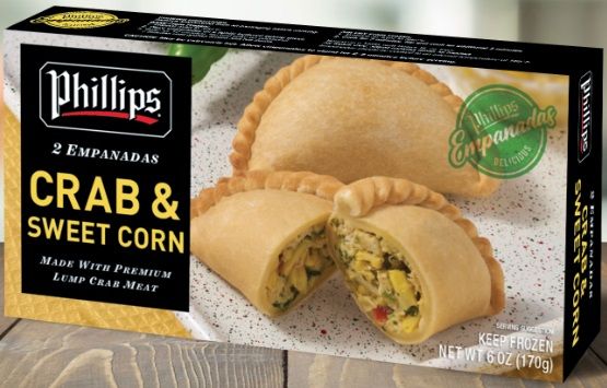 Phillips Crab and Sweet Corn Empanada, 6 Ounce -- 12 per case
