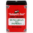 Budapests Best Sweet Delicate Hungarian Style Paprika, 4 Ounce -- 6 per case