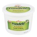 Rondele Garlic and Herb Gourmet Spreadable Cheese, 2.5 Pound -- 2 per case
