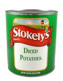 Stokelys Diced Potatoes - no. 10 can, 6 cans per case