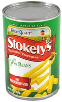 Stokely Cut Wax Beans, 14.5 Ounce Can -- 24 per case