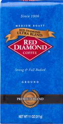 Red Diamond Ultra Blend Ground Coffee, 11 Ounce Bag -- 12 per case