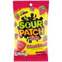 Sour Punch Kids Strawberry Flavor Soft and Chewy Candy, 8 Ounce Peg Bag -- 12 per case