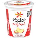 Yoplait Low Fat Original Harvest Peach Yogurt, 32 Ounce -- 6 per case