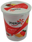 Yoplait Original Smooth Style Creamy Strawberry Banana Flavored Low Fat Yogurt, 32 Ounce -- 6 per case