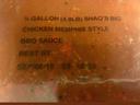 Big Chicken Memphis Style BBQ Sauce, 0.5 Gallon -- 4 per case
