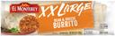 El Monterey XX Large Bean and Cheese Burrito, 9.5 Ounce -- 12 per case.