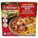 El Monterey Signature Slow Cooked Shredded Beef Bowl, 9 Ounce -- 8 per case
