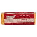 Bongards Yellow Pasteurized Vertical Processed American Cheese Slice, 5 Pound -- 4 per case