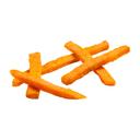 Simplot Sweets Slims Sweet Potato Fries, 2.5 Pound -- 6 per case.