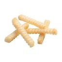 Simplot Blue Ribbon Crinkle Cut with Shield Fancy Potato Fries, 5 Pound -- 6 per case.