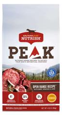 Rachael Ray Nutrish Peak Open Range Beef and Venison Dry Dog Food, 4 Pound Bag -- 4 per case