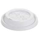 Wincup Vio DL18WT White Dome Lid 12 - 24 Ounce Cup -- 1000 per case.