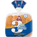 Live Carb Smart Hot Dog Bun, 8 count -- 6 per case