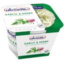 Alouette Premium Garlic and Herb Cheese Spread with Sleeve, 12 Ounce -- 12 per case.