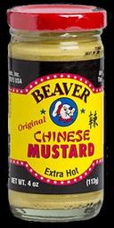 Beaver Chinese Hot Mustard, 4 Ounce -- 12 per case