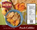Good Old Days Peach Cobbler, 5 Pound -- 2 per case.