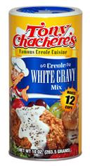 Tony Chacheres Instant White Gravy Mix, 10 Ounce -- 12 per case.