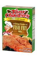 Tony Chacheres Crispy Creole Fish Fry Mix, 10 Ounce -- 12 per case.