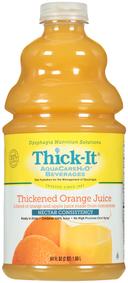 Thick It Aqua Care H20 Thickened Orange Juice, 64 Fluid Ounce -- 4 per case.