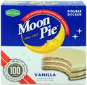 Double Decker MoonPie Vanilla Moon Pie - 8 count box, 8 per case