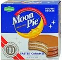 Moon Pie Salted Caramel Double Decker Marshmallow Sandwich, 8 count per pack -- 8 per case.