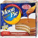 Moon Pie Salted Caramel Double Decker Marshmallow Sandwich, 8 count per pack -- 8 per case.