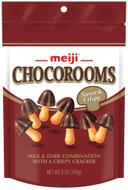 Chocorooms - Milk and Dark with Crispy Cracker, 5 Ounce -- 48 per case.