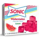 Sonic Watermelon Gelatin, 3.94 Ounce -- 12 per case
