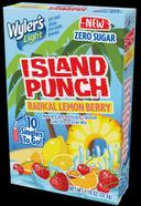 Wylers Light Singles To Go Island Punch Lemon Berry Drink Mix, 1.18 Ounce -- 12 per case