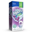 Wylers Light Grape Powdered Soft Drink Mix, 1.16 Ounce -- 6 per case