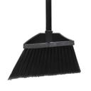 Broom, Plastic Lobby Broom --- 6 Count  [Washable, sanitary fibers. 30" diameter Firm-Grip" metal ribbed handle with swivel cap.]