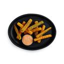 McCain Anchor Battered Zucchini Stick - Appetizer, 2.5 Pound -- 6 per case.